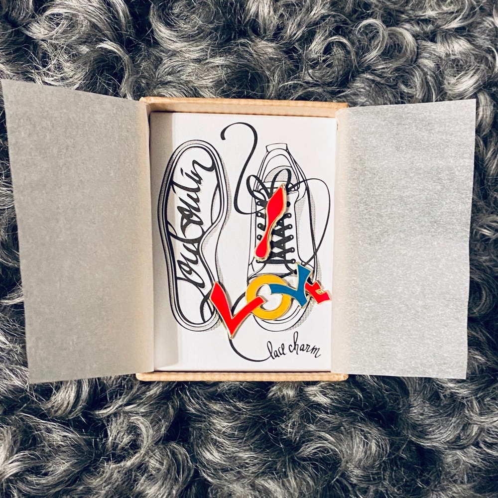 Christian Louboutin Lace Charms: NIB